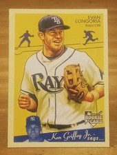 2008 Upper Deck Goudey RC Evan Longoria Tampa Bay Rays