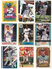 x50 Different KEN GRIFFEY Jr card lot/set Reds Mariners Inserts Topps Bomb Squad