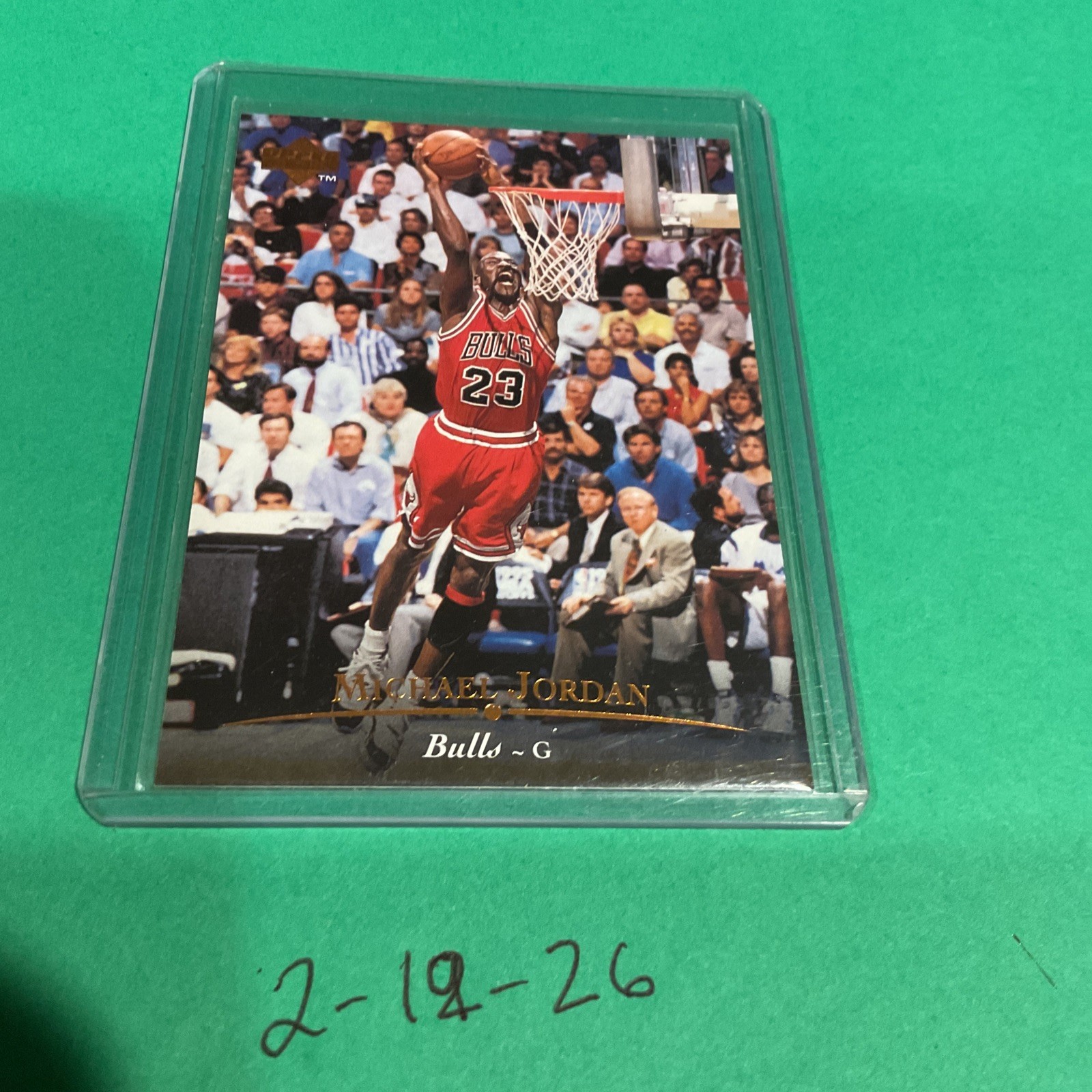 K121,282 - 1995-96 Upper Deck #23 Michael Jordan