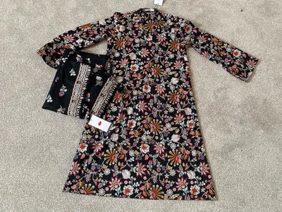 Khaadi cotton Black kurta1 8 and Duputta - Image 1 of 3