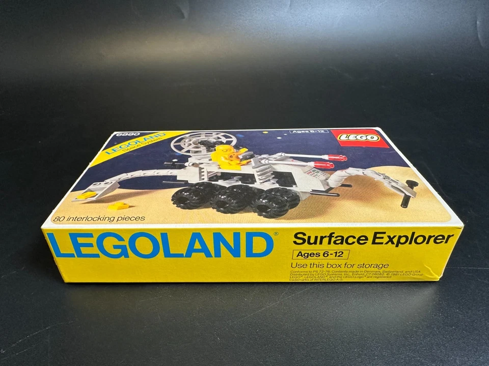 LEGO 6880 Classic Space Surface Explorer NEW SEALED BOX Legoland Vintage 1982 - Image 4 of 4