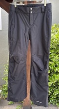 Columbia Women's Pants Size Medium Black Omni Tech Skiing Snow Waterproof