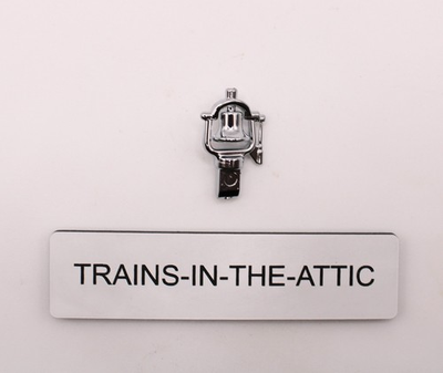 #ad LIONEL CHROME BELL PART 8010 29 FOR NW 2 SERIES SWITCHERS NEW $3.25