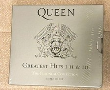 Queen - Greatest Hits I, II III: The Platinum Collection 3 CD Box Set SEALED