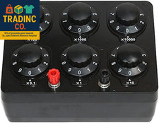 0-99999.9 Ohm Simple Resistance Box Variable Decade Resistor Teaching Instrument