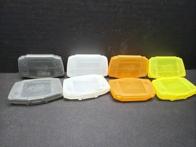 Mad Catz Game Boy Advance Game Cartridge Storage Cases-Multicolored-LOT OF 8 GBA