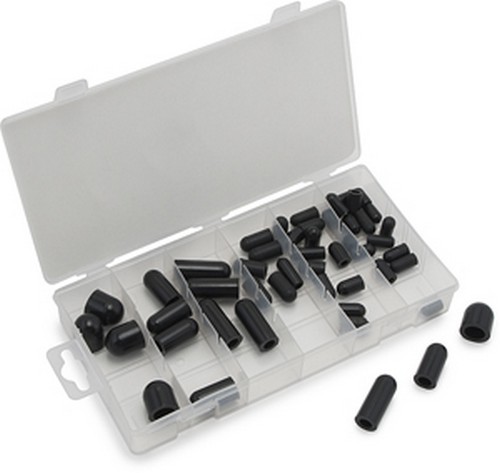Titan Tools 45252 80-Piece Vacuum Cap Kit for Plumbing and HVAC