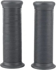 Grip Pair, Motorcycle Grips Pair of 1inch 25mm/ 1.1inch 28mm Color: Dark Grey