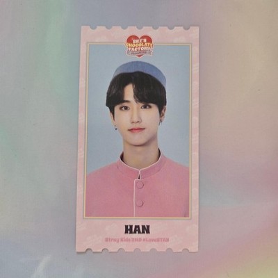 STRAY KIDS SKZ Han 2nd Love Stay Skz Chocolate Factory Golden Ticket 