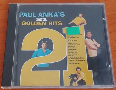CD - Paul Anka's 21 Golden Hits