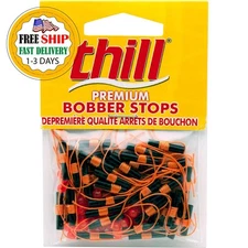 Thill Premium Bobber Stops for Fishing Floats, Fishing Gear and Accessories, 40