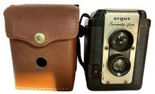 Vintage Argus Seventy-Five 75 Camera 1949-1964 Lumar 75mm Lens Pseudo TL. AS IS