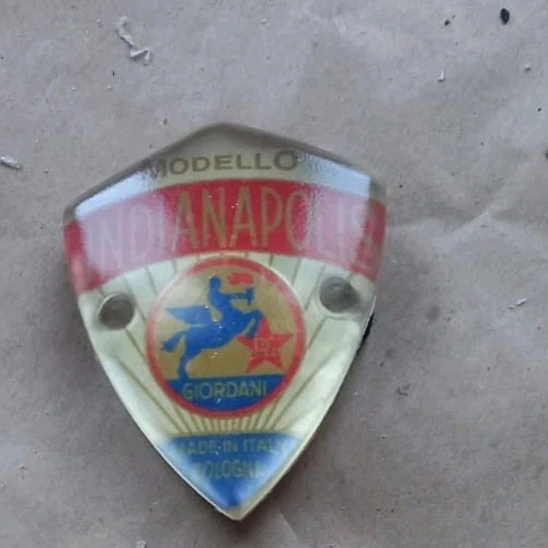 Stemma Modello Indianapolis Giordani - Macchina A Pedali Vintage - Picture 3 of 4