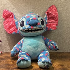 Build-A-Bear Workshop Disney Stitch Hearts Pattern Plush Stuffed Animal 2020