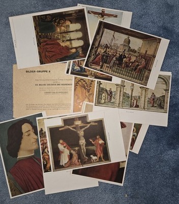 Zigaretten-Bilderdienst - Gemälde der Gotik & Frührenaissance - Gruppe 8 (d)
