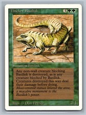 Magic The Gathering Revised Edition Thicket Basilisk MTG TCG CCG 3rd 3ED