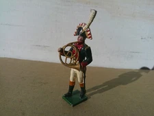 Tradition, Napoleonic French band guard grenadier 1810, painted 54mm lead