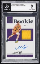 2018 Panini Encased Rookie Jersey 40/99 Svi Mykhailiuk #213 BGS 9 MINT Auto j6a