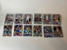 2023-24 Panini Nba HOOPS Premium Stock Cracked Ice 12 Card Lot Rookie/Vets