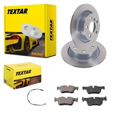 TEXTAR BREMSSCHEIBEN + BEL�GE HINTEN passend f�r BMW 1er F40 + 2er F44 F45 F46