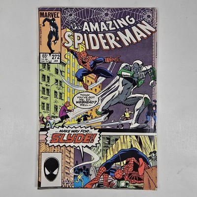 Amazing Spider-Man 272 Comic Book 1986 Single Issue Slyde