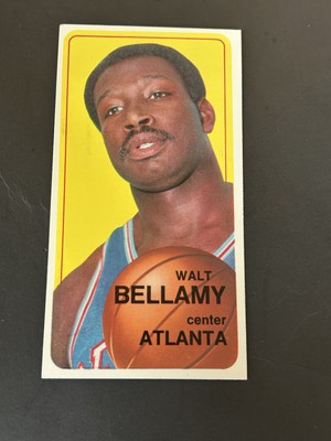 1970-71 Topps Basketball #18 Walt Bellamy HOF EX/EX+ Atlanta Hawks Indiana U