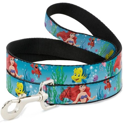 Dog Leash 6-FEET Ariel, Sebastian & Flounder Scene2 (US IMPORT)