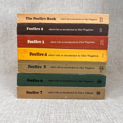 #ad Foxfire Book Lot 1 7 Volume Set Wigginton Homesteading Off The Grid Vintage PB $149.95