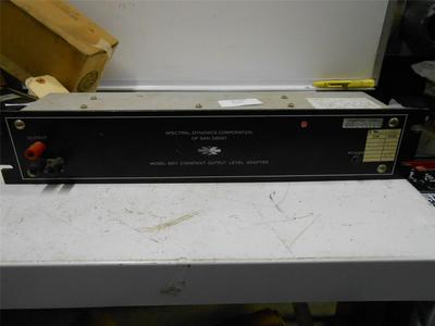 Used Spectral Dynamics SD11 Constant Output Level Adapter