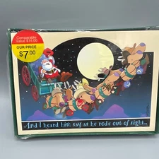 Set of 16 Sealed Yeeeeehaa! Happy Holiday Southern Christmas Card LPG Greetings