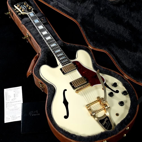 Gibson Limited Run ES-355 Bigsby VOS Classic White 2016 Electric Guitar