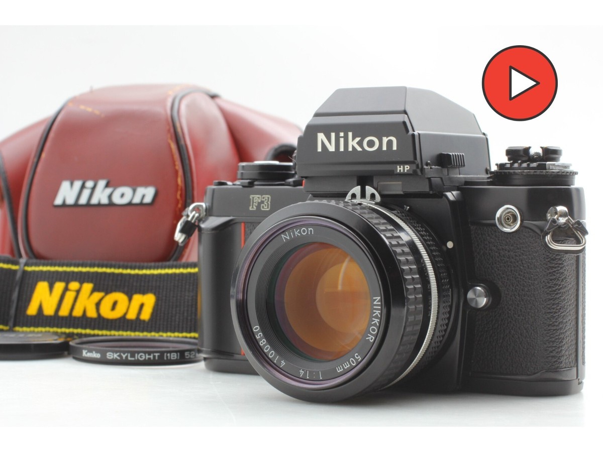 Near MINT] Nikon F3 HP 35mm SLR Film Camera Ai Nikkor 50mm