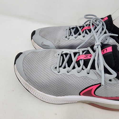 Nike Air Zoom Arcadia Big Kids Running Shoe Size 5Y Gray Pink Sneakers - Picture 7 of 15