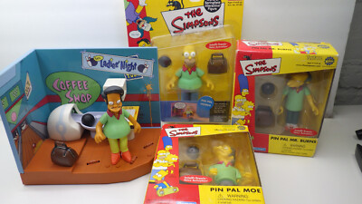 The Simpsons Pin Pal Moe フィギュア The Simpsons Pin Pal Moe Bowling Action Figure Toyfare 2001
