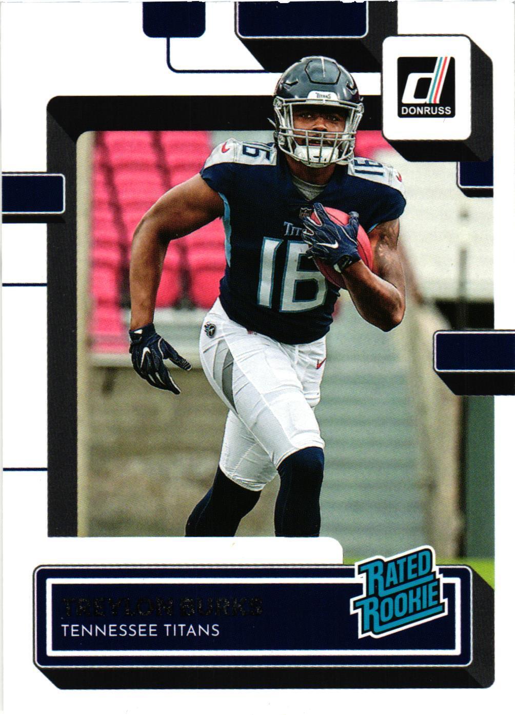 2022 Donruss #312 Treylon Burks