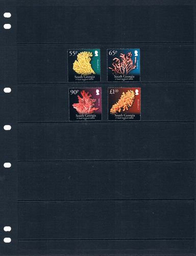 1/3 off $13.00 Scott Value - 2010 SOUTH GEORGIA Corals Antarctic MNH NH UMM - Picture 2 of 4