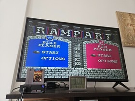 Rampart Nintendo NES mit OVP und Anleitung NES-73-NOE - Original