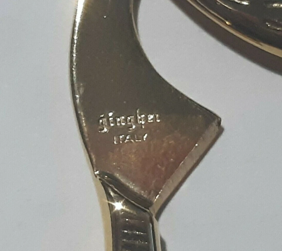 Gingher Stork Embroidery Scissors_ Gold and Chrome Stork_Italy (FREE SHIPPING) - Image 2 of 4