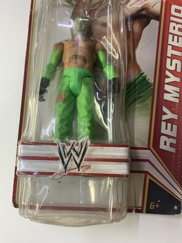 RARE WWE Wrestling Series 23 Rey Mysterio Action Figure #61 by Mattel READ! - Picture 7 of 24