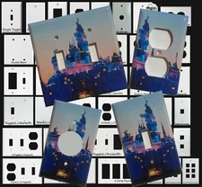 Hong Kong Disney princess castle Light Switch Outlet wall Cover Plate Home Decor