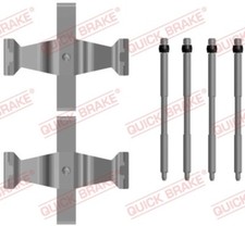 QUICK BRAKE Zubehörsatz, Scheibenbremsbelag Hinten Vorne 109-0109