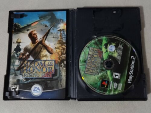 Medal Of Honor Rising Sun Sony Playstation 2 PS2 Game Complete Free Ship - Picture 2 of 3