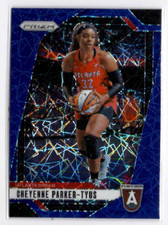 2024 Panini WNBA Prizm #114 Cheyenne Parker-Tyus Blue Velocity Atlanta Dream