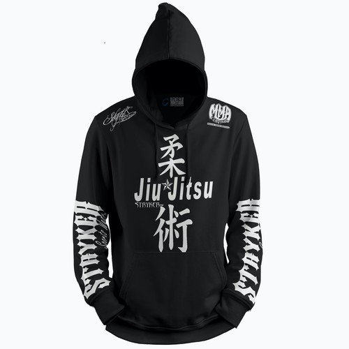Stryker Fight Gear Jiu Jitsu MMA ufc Adult Pullover Hooded Hoodie Sweatshirt NT - Picture 5 of 13