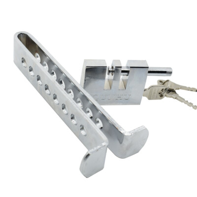 Car Auto Brake Pedal Lock Antitheft Security Stainless Steel Clutch Lock 3 Keys