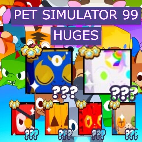 PET SIMULATOR 99🎮 PS99🎮 HUGES🎮 KLEJNOTY 🎮 PET SIM 99 - Zdjęcie 1 z 173