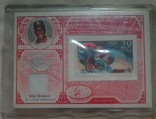 Sello Leaf Century 2005 reliquia olímpica #37 Bob Gibson Cardinals 37/45