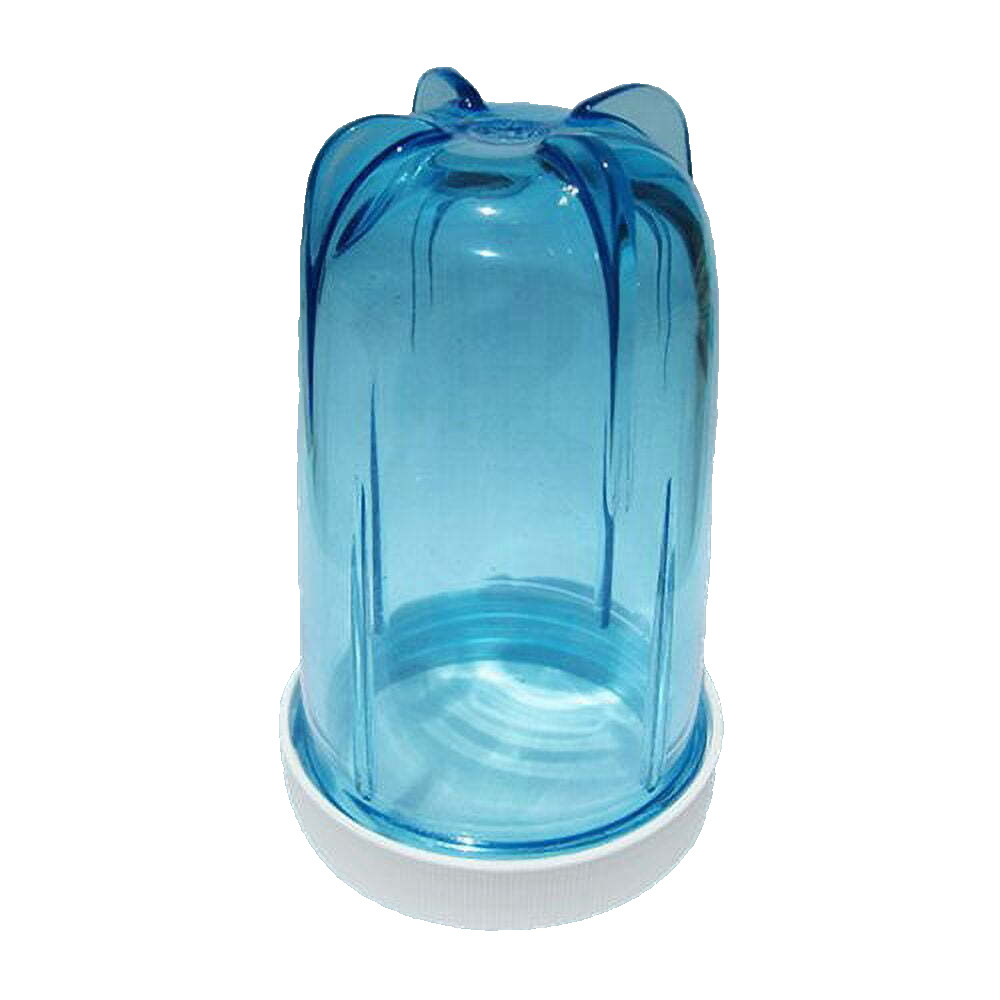 Mini Personal Jar/Blade/Washer/Base Set for Oster Blender, Made in Mexico, Blue