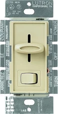 Lutron Skylark S-603P-IV IVORY 3-Way 600W Preset Dimmer Light Switch slide wall