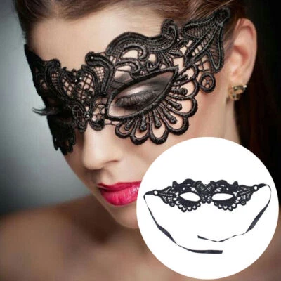 Lace Eye Mask Women Sexy Masquerades Face Blindfold Costume Decor Party Cosplay